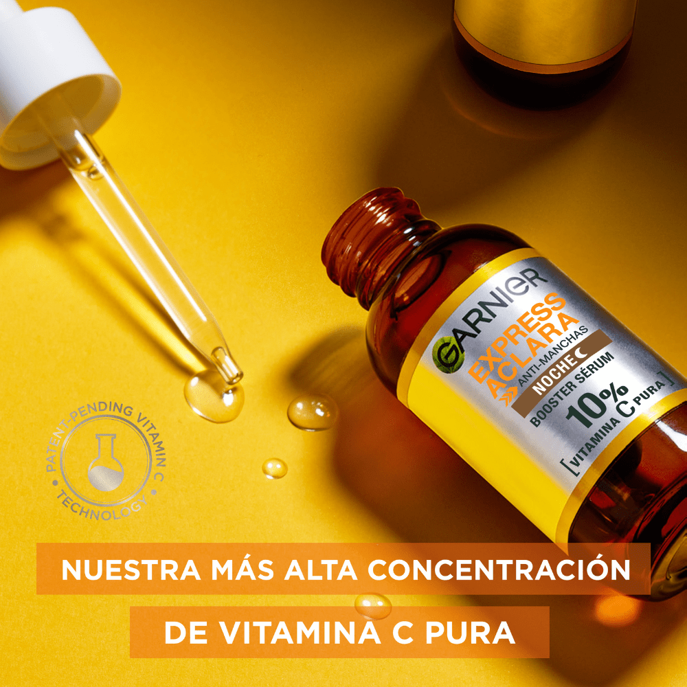 sérum Garnier Express Aclara noche